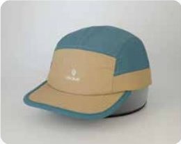 Gorra Paceup en arena y celeste