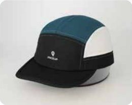 Gorra Paceup en petróleo, blanco y negro
